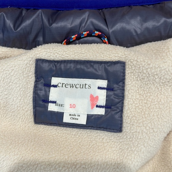 J CREW Girls Fleece Lined Down Filled Puffer Vest - Picture 3 of 7